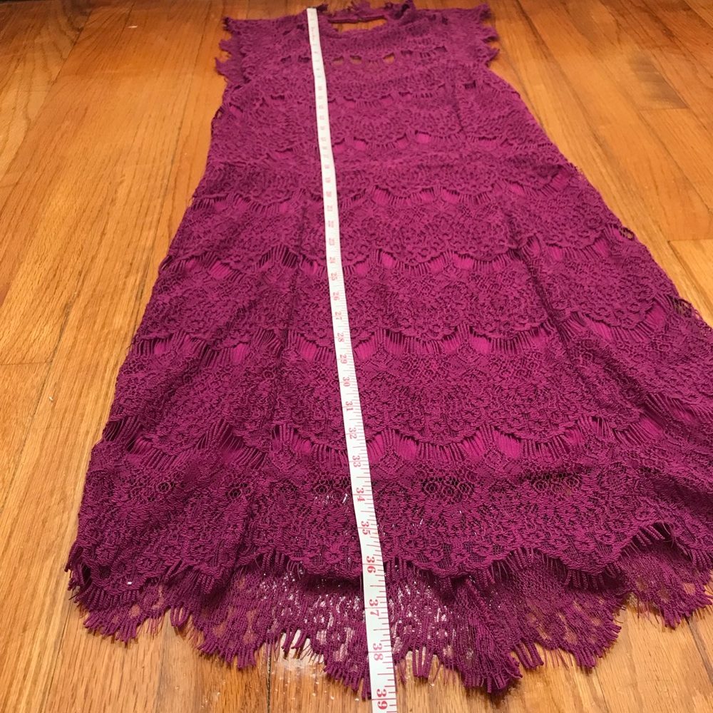 NWT Free People Bodycon daydream lace slip dress - Picture 4 of 8